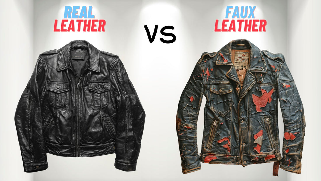 Real Leather Vs. Faux Leather Jackets