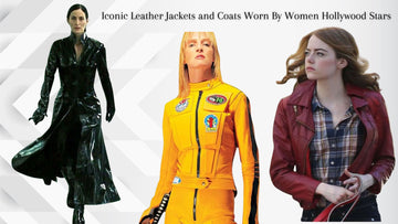 Iconic Leather Jackets and Coats Worn By Women Hollywood Stars