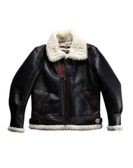 Yukon A-2 Black Bomber Leather Jacket